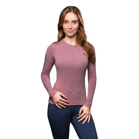 Camiseta Primera Capa Thermoactive Mujer Morado Doite