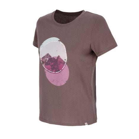 Polera Manga Corta Andes Women Dark Grey Doite