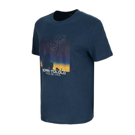 Polera Manga Corta Observatory Men Navy Doite