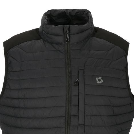 Chaqueta Termica Aki Sin Mangas Hombre Black Doite