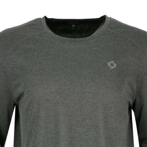 Polera Manga Larga Lava Men Dark Grey Doite