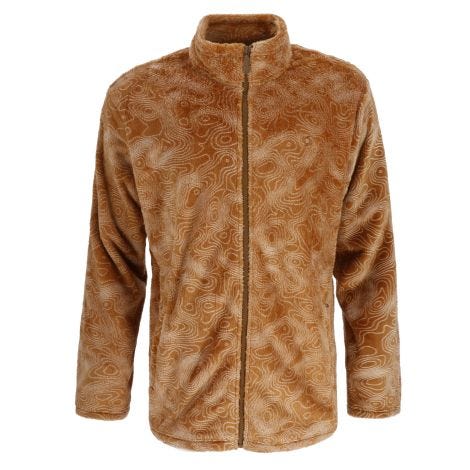 Chaqueta Peludo Topo Hombre Khaki