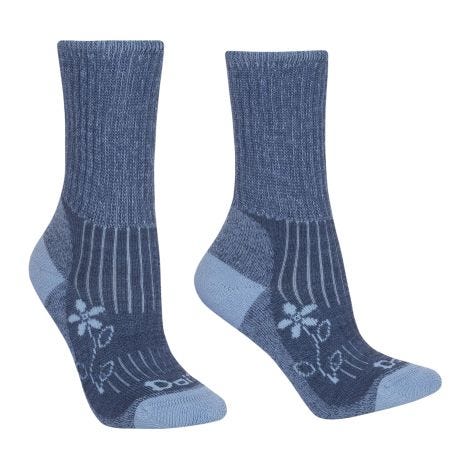 Calcetines Mujer Trekker Crew Azul