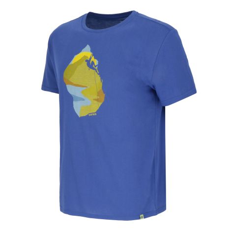 Polera Manga Corta Escalada Men Blue Doite