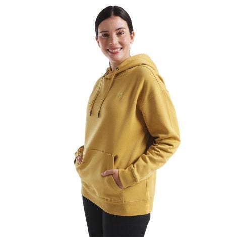 Polerón Gorro Hobby Women Yellow Doite