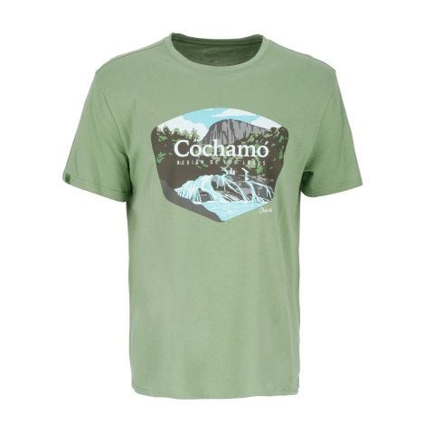 Polera Manga Corta Cochamó Men Green Doite