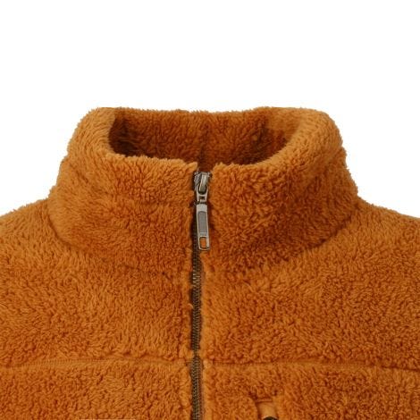 Chaqueta Peludo Pardo Hombre Camel Doite