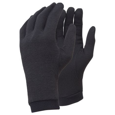 Guantes Silk Liner Unisex Black Doite