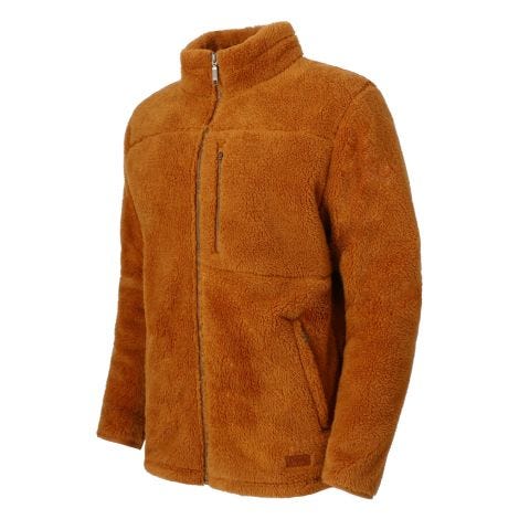 Chaqueta Peludo Pardo Hombre Camel Doite