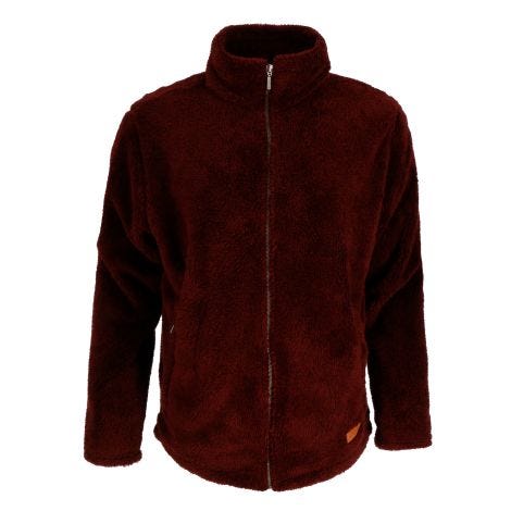 Chaqueta Peludo Grisli Hombre Rojo Oscuro Doite