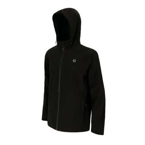 Chaqueta Cortavientos Liven Men Black Doite