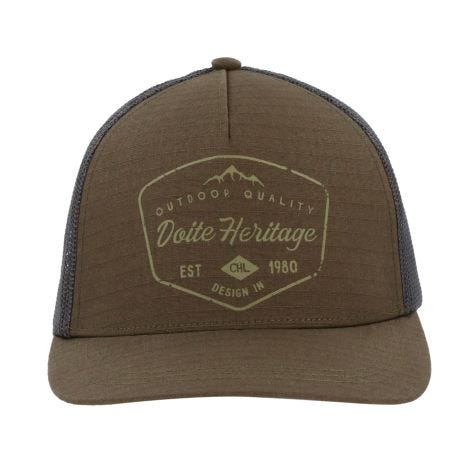 Gorro Jockey Insignia Unisex Olive Doite